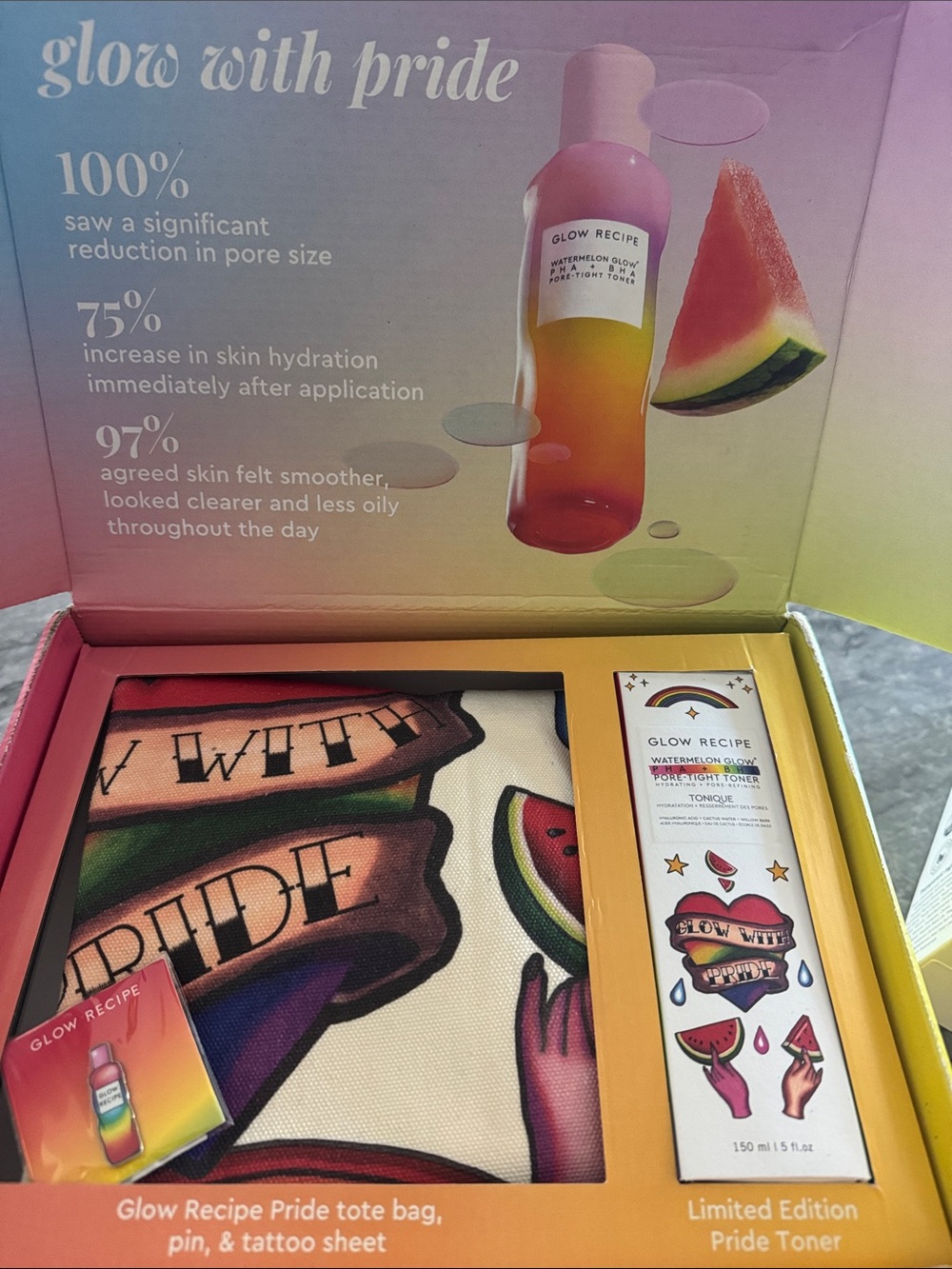 Glow Recipe Limited EditionPride Set with Pore Toner